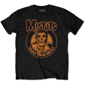 Misfits Unisex T-Shirt: Want Your Skull (Black) Misfits Unisex T-Shirt: Want Your Skull (Black)