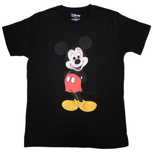 Mickey Mouse Unisex T-Shirt: Stance (Black) Mickey Mouse Unisex T-Shirt: Stance (Black)