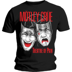 Motley Crue Unisex T-Shirt: Theatre of Pain Cry (Black) Motley Crue Unisex T-Shirt: Theatre of Pain Cry (Black)