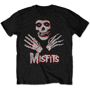 Misfits Unisex T-Shirt: Hands (Black) Misfits Unisex T-Shirt: Hands (Black)