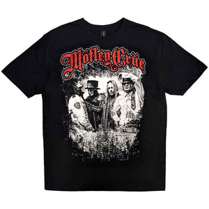 Motley Crue Unisex T-Shirt: Greatest Hits Band Shot (Black) Motley Crue Unisex T-Shirt: Greatest Hits Band Shot (Black)