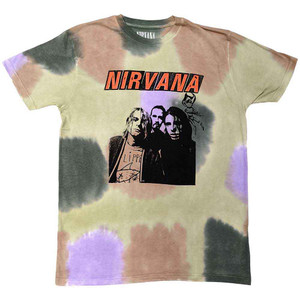 Nirvana Unisex T-Shirt: Flipper (Multicolour) (Wash Collection) Nirvana Unisex T-Shirt: Flipper (Multicolour) (Wash Collection)