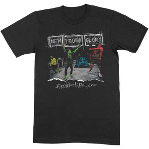 New Found Glory Unisex T-Shirt: Stagefreight (Black) New Found Glory Unisex T-Shirt: Stagefreight (Black)