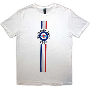 Oasis Unisex T-Shirt: Stripes '95 (White) Oasis Unisex T-Shirt: Stripes '95 (White)