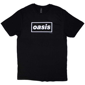 Oasis Unisex T-Shirt: Decca Logo (Black) Oasis Unisex T-Shirt: Decca Logo (Black)