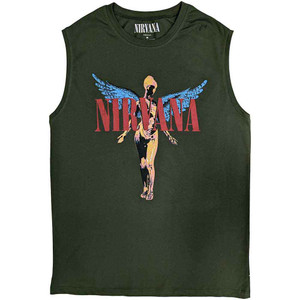 Nirvana Unisex Tank T-Shirt: Angelic (Green) Nirvana Unisex Tank T-Shirt: Angelic (Green)