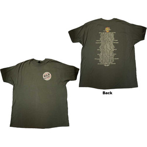 Nick Mason's Saucerful of Secrets Unisex T-Shirt: Tour 2019 (Green) (Back Print & Ex-Tour) Nick Mason's Saucerful of Secrets Unisex T-Shirt: Tour 2019 (Green) (Back Print & Ex-Tour)