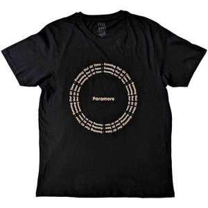 Paramore Unisex T-Shirt: ROOT Circle (Black) Paramore Unisex T-Shirt: ROOT Circle (Black)