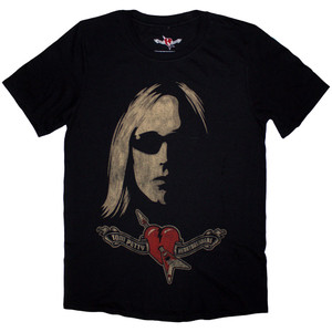 Tom Petty & The Heartbreakers Unisex T-Shirt: Shades & Logo (Black) Tom Petty & The Heartbreakers Unisex T-Shirt: Shades & Logo (Black)