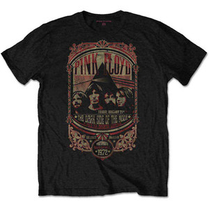 Pink Floyd Unisex T-Shirt: Portsmouth 1972 (Black) Pink Floyd Unisex T-Shirt: Portsmouth 1972 (Black)