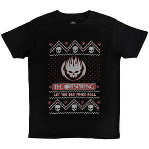 The Offspring Unisex T-Shirt: Christmas Bad Times (Black) The Offspring Unisex T-Shirt: Christmas Bad Times (Black)