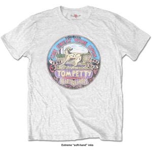 Tom Petty & The Heartbreakers Unisex T-Shirt: The Great Wide Open (White) Tom Petty & The Heartbreakers Unisex T-Shirt: The Great Wide Open (White)