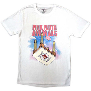 Pink Floyd Unisex T-Shirt: Animals Bacon Table (White) Pink Floyd Unisex T-Shirt: Animals Bacon Table (White)