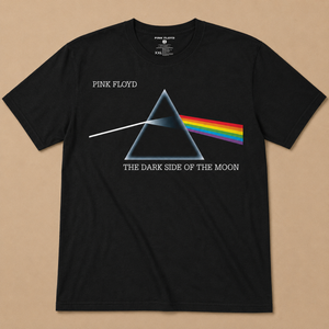 Pink Floyd Unisex T-Shirt: Dark Side of the Moon Album (Black)