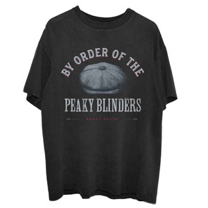 Peaky Blinders Unisex T-Shirt: Flat Cap (Black) Peaky Blinders Unisex T-Shirt: Flat Cap (Black)