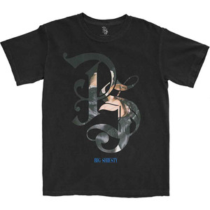 Pooh Shiesty Unisex T-Shirt: Big PS (Black) Pooh Shiesty Unisex T-Shirt: Big PS (Black)