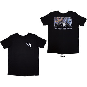 Pop Smoke Unisex T-Shirt: Stars Infill (Black) (Back Print) Pop Smoke Unisex T-Shirt: Stars Infill (Black) (Back Print)