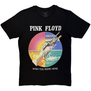 Pink Floyd Unisex T-Shirt: WYWH Circle Icons (Black)