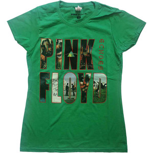 Pink Floyd Ladies T-Shirt: Echoes Album Montage (Green) Pink Floyd Ladies T-Shirt: Echoes Album Montage (Green)
