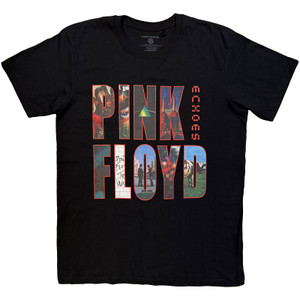 Pink Floyd Unisex T-Shirt: Echoes Album Montage (Black)