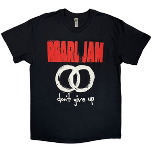 Pearl Jam Unisex T-Shirt: Don't Give Up (Black) Pearl Jam Unisex T-Shirt: Don't Give Up (Black)