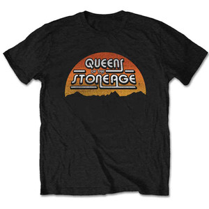 Queens Of The Stone Age Unisex T-Shirt: Sunrise (Black) Queens Of The Stone Age Unisex T-Shirt: Sunrise (Black)