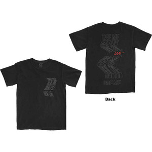 PVRIS Unisex T-Shirt: Use Me (Black) (Back Print) PVRIS Unisex T-Shirt: Use Me (Black) (Back Print)