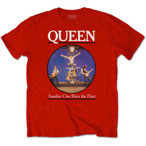 Queen Kids T-Shirt: Another Bites The Dust (Red) Queen Kids T-Shirt: Another Bites The Dust (Red)