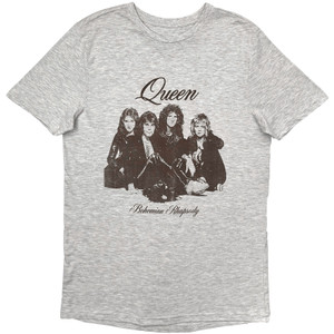 Queen Unisex T-Shirt: Bo Rhap Portrait (Natural)