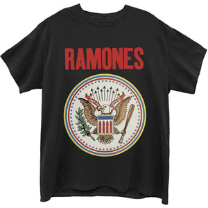 Ramones Unisex T-Shirt: Full Colour Seal (Black) Ramones Unisex T-Shirt: Full Colour Seal (Black)