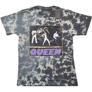 Queen Unisex T-Shirt: Killer Queen (Grey) (Wash Collection) Queen Unisex T-Shirt: Killer Queen (Grey) (Wash Collection)