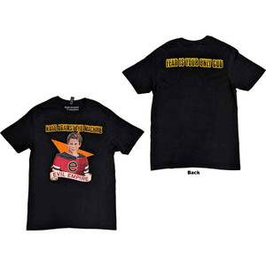 Rage Against The Machine Unisex T-Shirt: Fear Is Our Only God (Black) (Back Print) Rage Against The Machine Unisex T-Shirt: Fear Is Our Only God (Black) (Back Print)