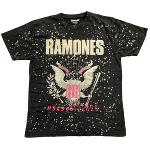 Ramones Unisex T-Shirt: Eagle (Black) (Wash Collection) Ramones Unisex T-Shirt: Eagle (Black) (Wash Collection)