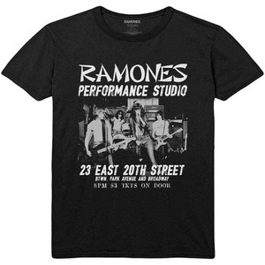 Ramones Unisex T-Shirt: East Village (Black) Ramones Unisex T-Shirt: East Village (Black)