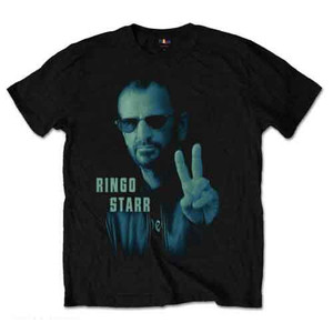 Ringo Starr Unisex T-Shirt: Colour Peace (Black) Ringo Starr Unisex T-Shirt: Colour Peace (Black)