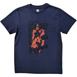Red Hot Chili Peppers Unisex T-Shirt: In The Flesh (Navy Blue) Red Hot Chili Peppers Unisex T-Shirt: In The Flesh (Navy Blue)