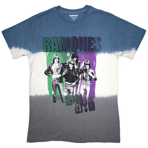 Ramones Unisex T-Shirt: Hey Ho Retro (Blue) (Wash Collection) Ramones Unisex T-Shirt: Hey Ho Retro (Blue) (Wash Collection)