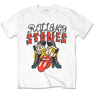 The Rolling Stones Unisex T-Shirt: Tattoo You II (White) The Rolling Stones Unisex T-Shirt: Tattoo You II (White)