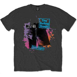 The Rolling Stones Unisex T-Shirt: Sticky Colours (Charcoal Grey) The Rolling Stones Unisex T-Shirt: Sticky Colours (Charcoal Grey)