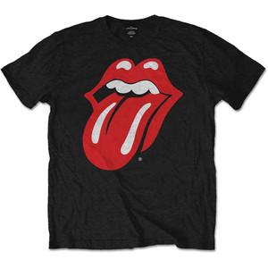 The Rolling Stones Unisex T-Shirt: Classic Tongue (Black) The Rolling Stones Unisex T-Shirt: Classic Tongue (Black)