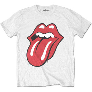 The Rolling Stones Unisex T-Shirt: Classic Tongue (White) The Rolling Stones Unisex T-Shirt: Classic Tongue (White)