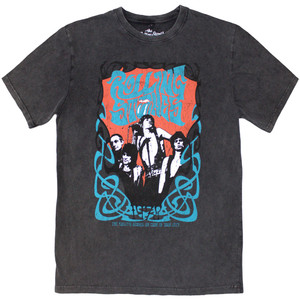 The Rolling Stones Unisex Stone Wash T-Shirt: Psych Montage (Charcoal Grey) The Rolling Stones Unisex Stone Wash T-Shirt: Psych Montage (Charcoal Grey)