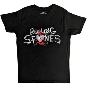 The Rolling Stones Unisex T-Shirt: Hackney Diamonds Glass Logo (Black) The Rolling Stones Unisex T-Shirt: Hackney Diamonds Glass Logo (Black)