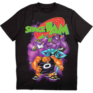 Space Jam Unisex T-Shirt: Monstars Homage (Black) Space Jam Unisex T-Shirt: Monstars Homage (Black)