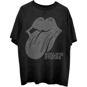 The Rolling Stones Unisex T-Shirt: Holographic Tongue (Black) The Rolling Stones Unisex T-Shirt: Holographic Tongue (Black)