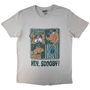 Scooby Doo Unisex T-Shirt: Hey Scooby! (Grey) Scooby Doo Unisex T-Shirt: Hey Scooby! (Grey)