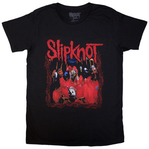 Slipknot Unisex T-Shirt: Band Frame (Black) Slipknot Unisex T-Shirt: Band Frame (Black)