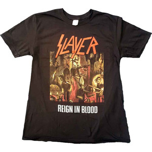 Slayer Unisex T-Shirt: Reign in Blood (Black) Slayer Unisex T-Shirt: Reign in Blood (Black)
