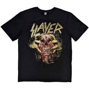Slayer Unisex T-Shirt: Skull Clench (Black) Slayer Unisex T-Shirt: Skull Clench (Black)