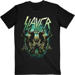 Slayer Unisex T-Shirt: Daemonic Twin (Black) Slayer Unisex T-Shirt: Daemonic Twin (Black)